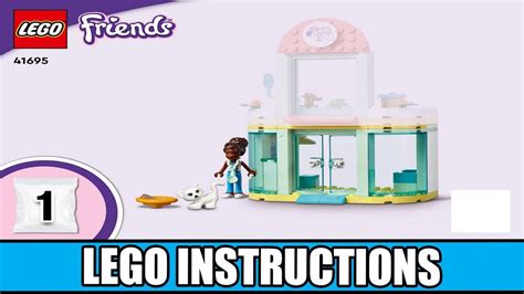 Lego Instructions Friends Pet Clinic Book Youtube