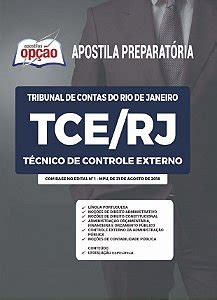 Apostila TCE RJ 2024 Técnico de Controle Externo Solução Cursos e