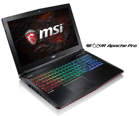 MSI Produces Slew Of VR Ready Laptops Display Daily