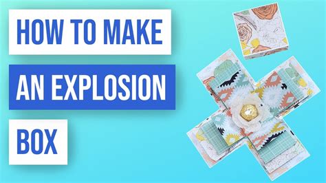 How To Make An Explosion Box Youtube