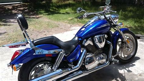 Honda Vtx 1300 Custom Mod 2005 Blue Demon Youtube