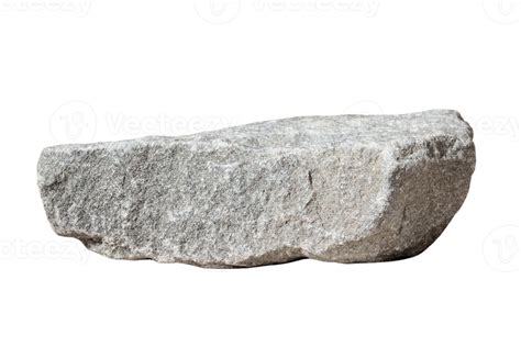 Gray stone isolated on a transparent background 22025119 PNG