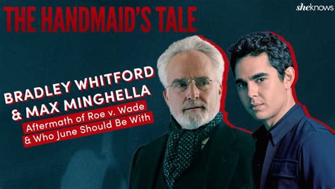 "The Handmaid's Tale" Stars Bradley Whitford & Max Minghella Talk Season 5