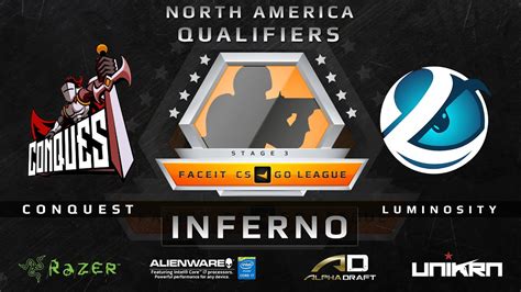 Conquest Vs Luminosity Map 2 Inferno FACEIT League Stage 3 NA