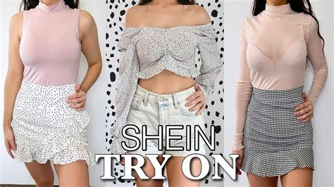 Huge Shein Try On Haul Spring Summer Youtube