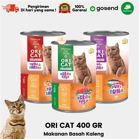 Jual Makanan Basah Wet Cat Food ORI CAT 400 GR Kemasan Kaleng Shopee