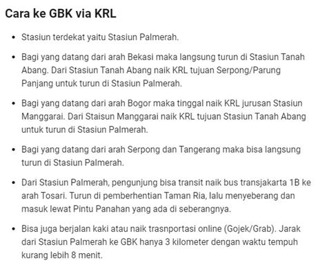 Cara Ke GBK Naik KRL TransJakarta Dan MRT Marhatahata