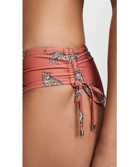 Minkpink Minkpink Serengeti Ruched Bikini Bottoms Wear