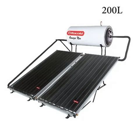 200 Liters Racold Fpc Omega Neo Solar Water Heater रेकौल्ड सोलर पानी