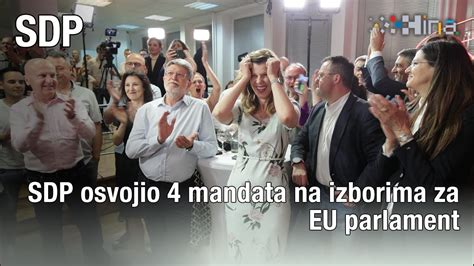 Eu Izbori Sdp Osvojio Mandata Youtube