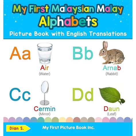 Buy My First Malaysian Malay Alphabets Picture Book with English ...