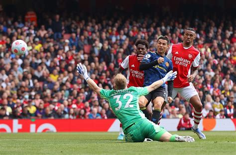 Ronaldo Scores Th Epl Goal As Arsenal Beat Man United Punch