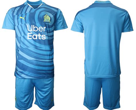 Men 2021 Olympique De Marseille Away Soccer Jerseys On Sale For Cheap