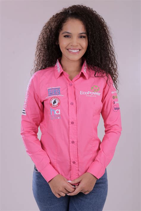 CAMISA UNIFORME ROSA - FEMININO - EcoPower Store | Moda Country Moderna