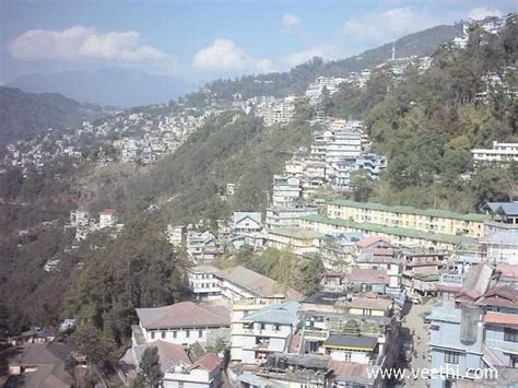 View of Gangtok from cable car | Veethi