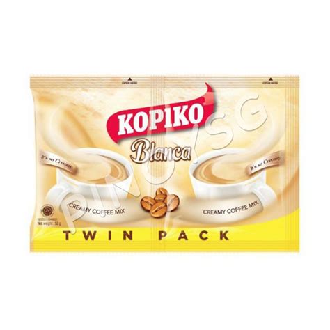 Kopiko Coffee Blanca Coffee Twin Pack 53g