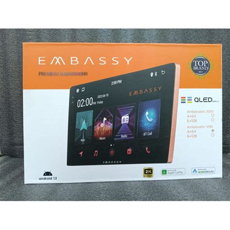 Jual Headunit Android Embassy Ambasador 1280 9 Inch Ram 4 64 Jakarta