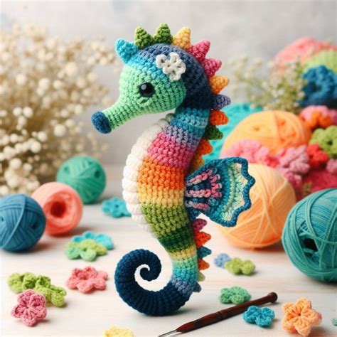 Crochet Sea Creatures Archives - Wool Pattern | Crochet animals free patterns, Crochet crafts ...
