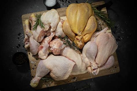 Delicious Organic Whole Chicken Stock Image - Image of meal, herbs ...