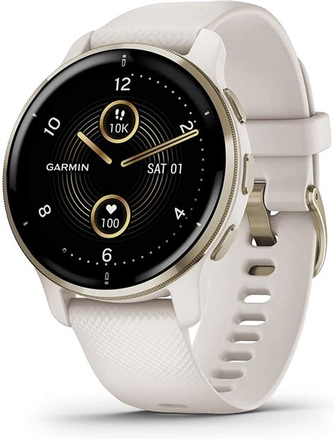 Smartwatch Garmin Venu 2 Plus Jasnokremowy Złoty 12011270764