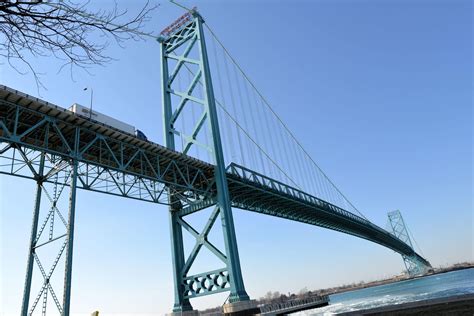 Ambassador Bridge - From Windsor - Corel Discovery Center