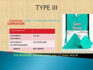 Gypsum products | PPT