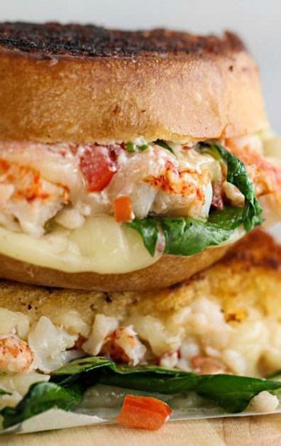 Lobster Grilled Cheese Sandwich Recipe — Dishmaps