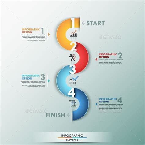 Modern Infographic Process Template | Infographic, Infographic ...