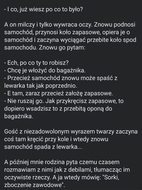 Repostuj Pl Kierowca Vs Przebita Opona Historia Prawdziwa