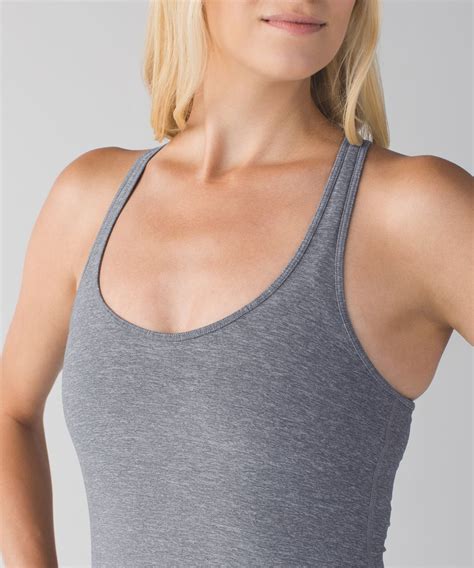 Lululemon Cool Racerback Second Release Heathered Slate Lulu Fanatics