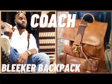 COACH Bleeker Backpack MIAMI Trip REVIEW YouTube