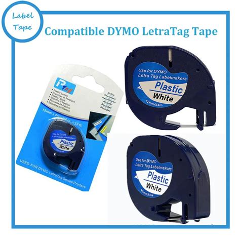 Dymo Plastic Lt Label Tape Dymo Letratag Label Tape Dymo Label