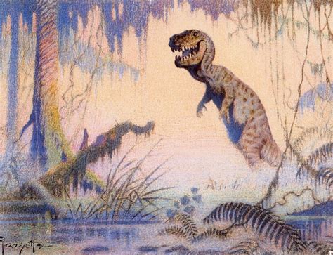 Frank Frazetta Paintings Dinosaur Illustration Frank Frazetta 70s