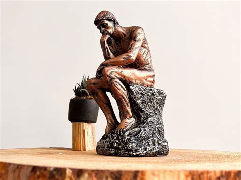 Bronze Thinker Statue ,the Thinker Sculpture, Painter Statue ,home ...