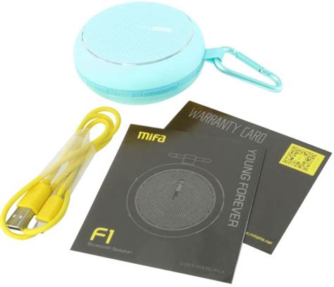 Wholesale MiFa Outdoor Bluetooth Speaker Blue price at NIS-Store.com