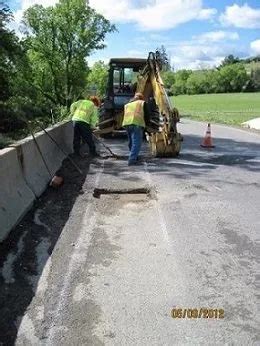 Lindley New York Bridge Road Repair UNIQUE Paving Materials