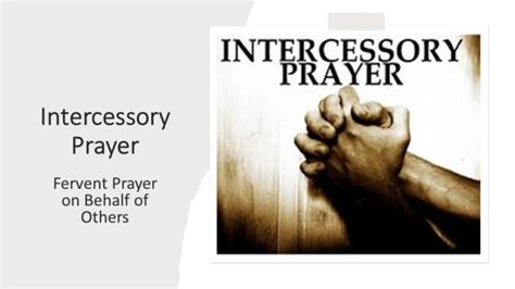 Intercessory Prayer - Logos Sermons