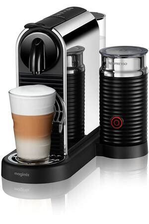 Cafetière à dosette ou capsule Magimix NESPRESSO CITIZ MILK PLATINUM