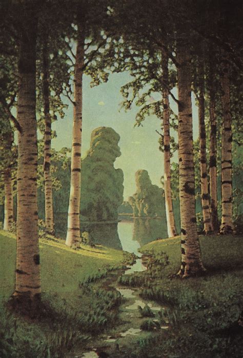 The Birch Grove By Arkhip Ivanovich Kuindzhi 1900 Arthive