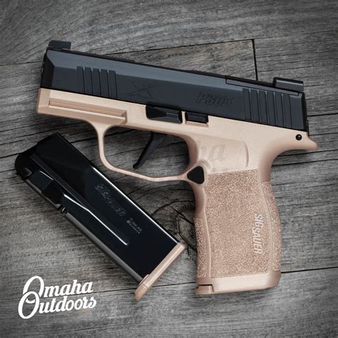 Sig P365x Apple Rose Gold Pistol 12 Rd 9mm Vuurwapen Magazine Release Omaha Outdoors