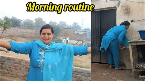 Daily Morning Routine Village Morning Routine Youtube