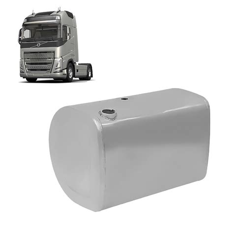 Tanque Combust Vel Para Volvo Fh D Shape Alum Nio Litros Submarino