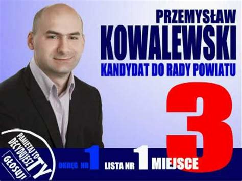 EŁK Kowalewski Przemysław kandydat do RADY POWIATU YouTube