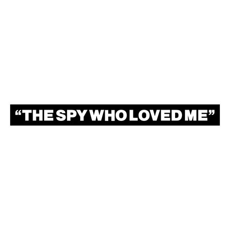 The Spy Who Loved Me Logo Png Transparent And Svg Vector Freebie Supply