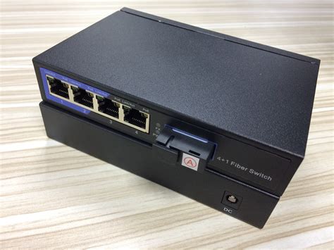 Poe Fiber Optic Network Switch M Sfp Or Sc Fiber Port And