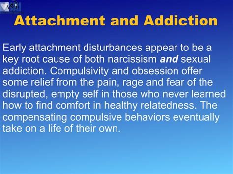 Narcissism And Sexual Addiction Ppt