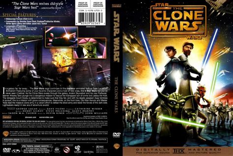 Star Wars The Clone Wars DVD Cover 2008 R1