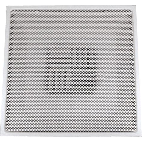 Speedi Grille 24 In X 24 In Drop Ceiling T Bar Perforated Face Air