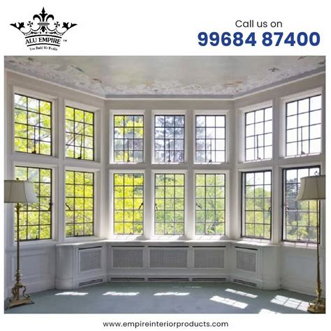 NCL VEKA White UPVC BAY WINDOWS 5 22 MM At Rs 650 Sq Ft In Faridabad