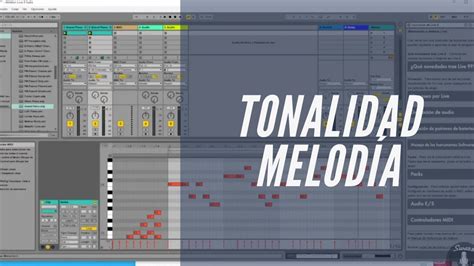 Como crear melodías y utilizar las tonalidades Producción Musical